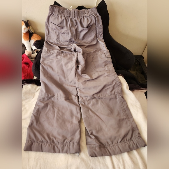 ALO Yoga High-Waist Ski-Moto Puffer Pant in Fog Size Medium - Picture 4 of 5